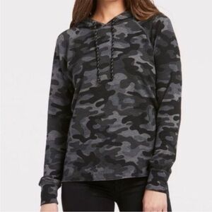 Anthropologie Sundry Camo Hoodie